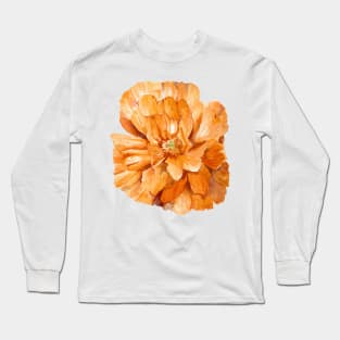 Orange Poppy Long Sleeve T-Shirt